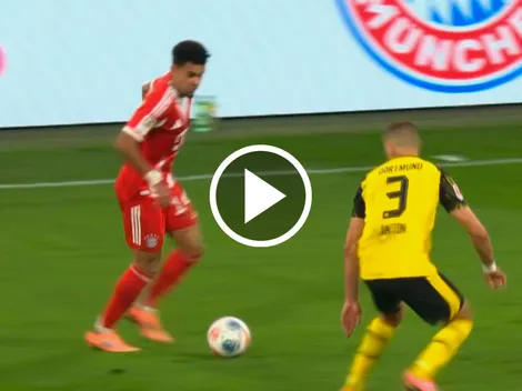 La espectacular jugada de Luis Díaz en Bayern Múnich vs. Borussia Dortmund