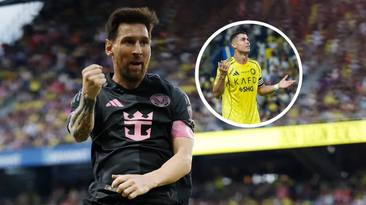 Messi le descontó a Cristiano y todavía sueña.