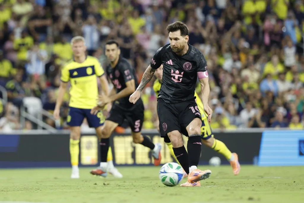 Messi, intratable en la victoria ante Nashville [Foto: Getty]