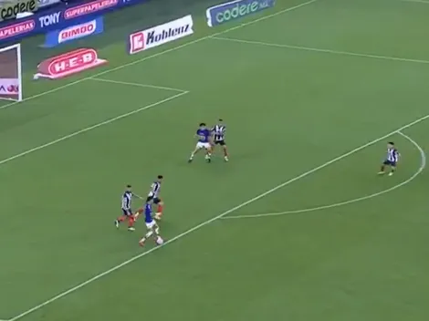 Alan Medina humilló a Sergio Ramos y adelantó a Pumas UNAM vs. Rayados