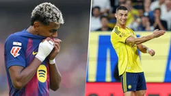 Lamine Yamal vs. Cristiano Ronaldo: dinero acumulado en 2025.