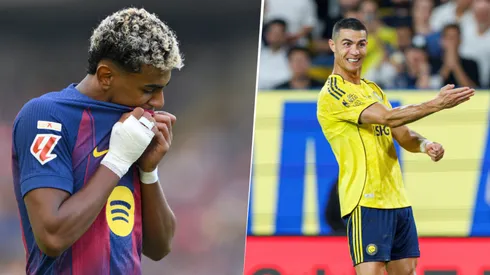 Lamine Yamal vs. Cristiano Ronaldo: dinero acumulado en 2025.