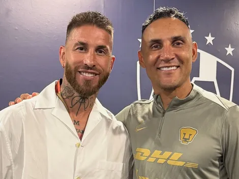 El mensaje de Sergio Ramos a Keylor Navas tras el empate entre Rayados y Pumas
