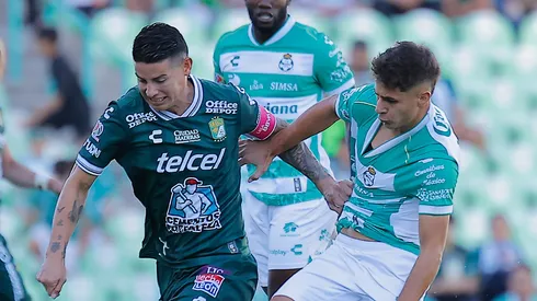 James tuvo 7.6 de calificación en la derrota de León vs Santos Laguna.