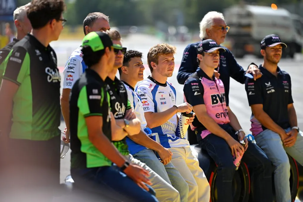 Pilotos de la Fórmula 1 (GETTY IMAGES)