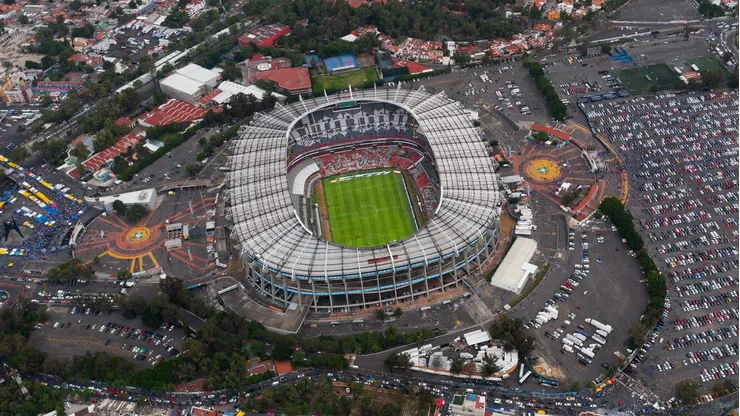 El Estadio Azteca aún no luce terminado de cara a la reinauguración de los próximos meses