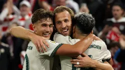 Tom Bischof, Harry Kane y Luis Díaz.