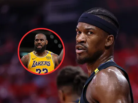 La provocación de Jimmy Butler a LeBron James para Lakers vs. Warriors