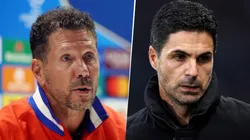 Arsenal vs. Atlético Madrid por la Champions League.