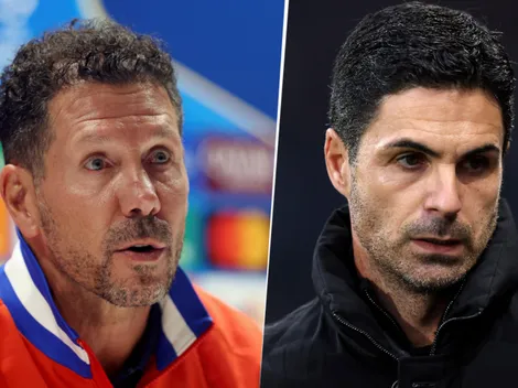 Las alineaciones de Arsenal vs. Atlético de Madrid por la UEFA Champions League