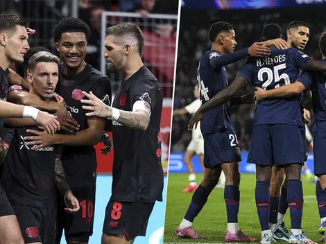 Las alineaciones de Bayer Leverkusen vs. PSG por la Champions League