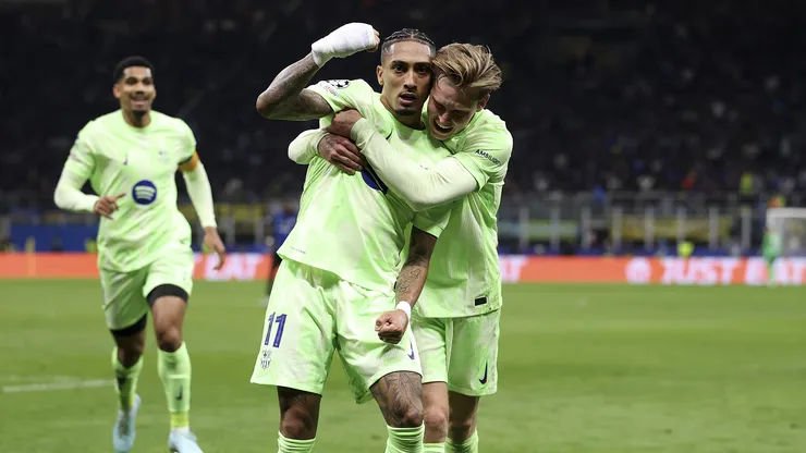 Raphinha y Frenkie de Jong, dos figuras de Barcelona