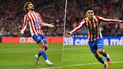 Griezmann y Almada suplentes en Champions League.