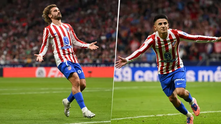 Griezmann y Almada suplentes en Champions League.