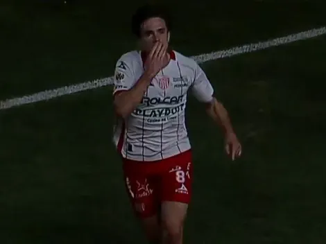 Necaxa vive por Palavecino: golazo para empatarle a Cruz Azul sobre la hora