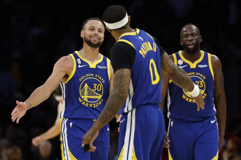 Warriors venció a Lakers (Getty Images)