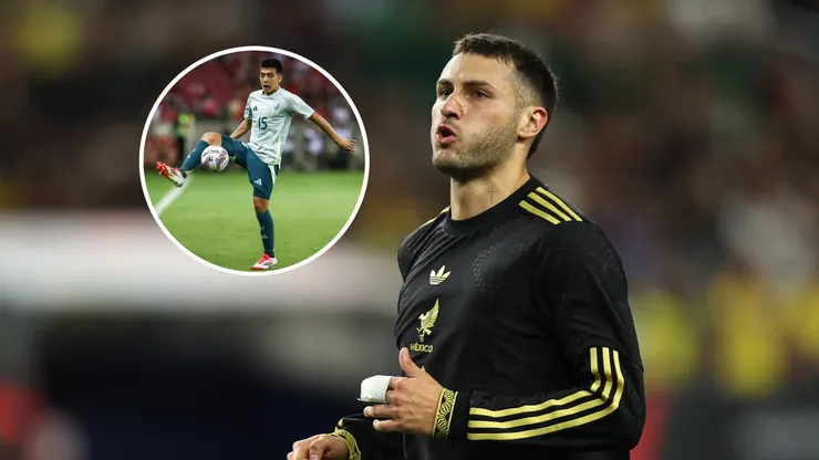 Santi Giménez llena de elogios a Gilberto Mora.