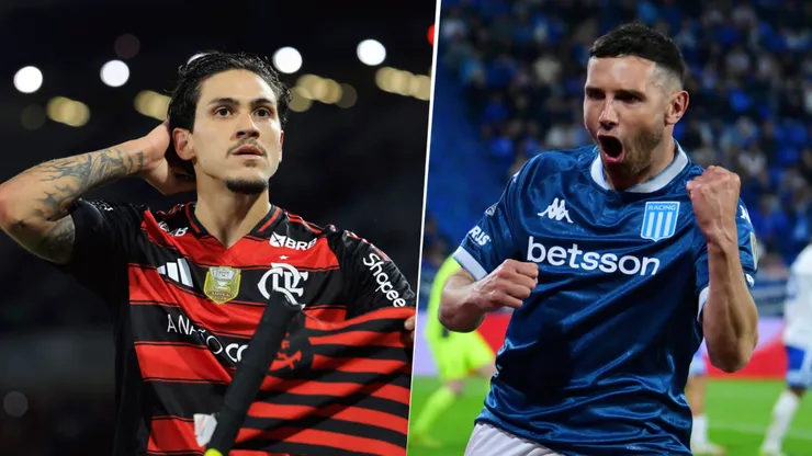 Flamengo vs. Racing por la Copa Libertadores.