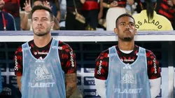 Saúl y Samu Lino, afuera del equipo ante Racing.