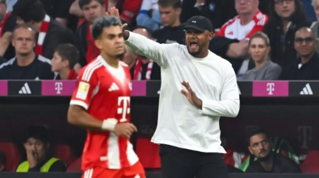 Luis Díaz ha ganado un título con Kompany en Bayern. (Fot: Getty Images)