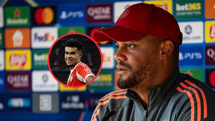 Luis Díaz recibió elogios del DT Vincent Kompany.