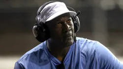 DARLINGTON, SOUTH CAROLINA - AUGUST 31: Michael Jordan, NBA Hall of Famer and co-owner of 23XI Racing looks on during the NASCAR Cup Series Cook Out Southern 500 at Darlington Raceway on August 31, 2025 in Darlington, South Carolina. (Photo by Jared C. Tilton/Getty Images)