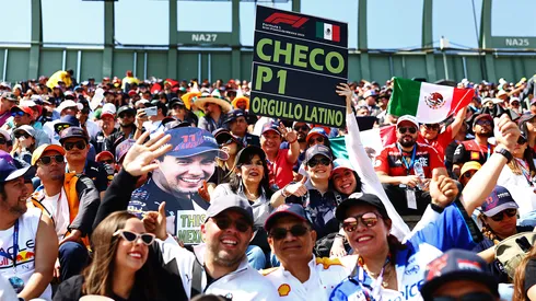 Aficionados de la F1 en el GP de México