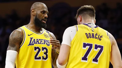 LeBron James y Luka Doncic desean conseguir un anillo histórico con Los Angeles Lakers.
