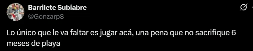 (CAPTURA DE PANTALLA/X)