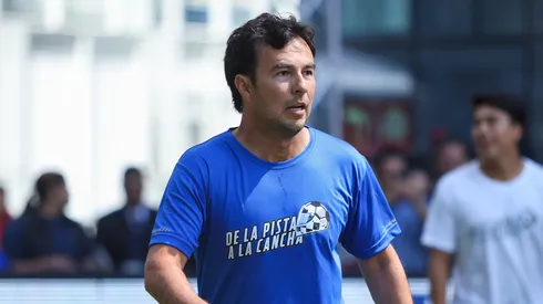 Checo Pérez en 'De la pista a la cancha'