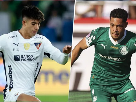 Las alineaciones de Liga de Quito vs. Palmeiras por la semifinal de la Copa Libertadores 2025
