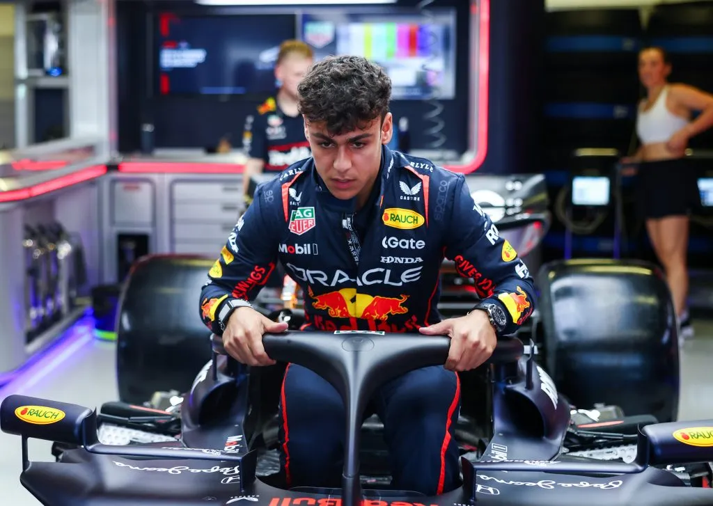 Arvid Lindblad, piloto de Red Bull (GETTY IMAGES)