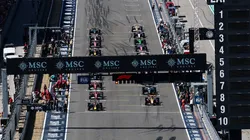 Parrilla de salida de la Fórmula 1