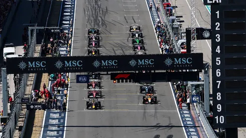 Parrilla de salida de la Fórmula 1