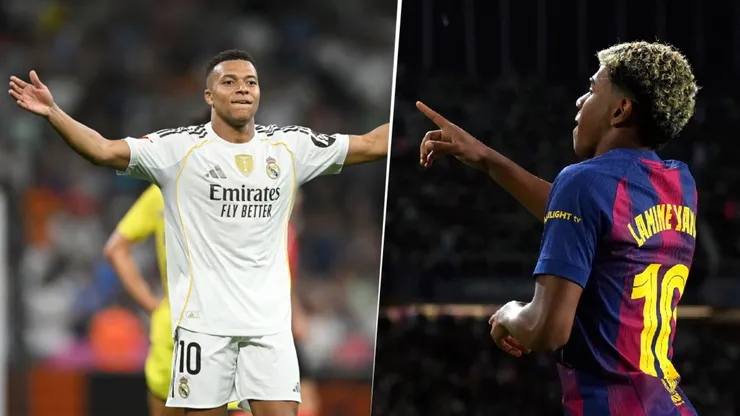 Real Madrid vs. Barcelona: por el clásico español.