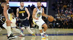 Stephen Curry en Nuggets vs. Warriors