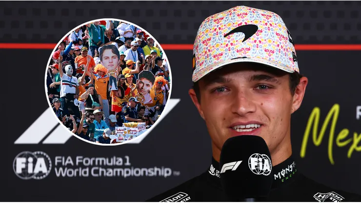Lando Norris habló sobre los abucheos en el GP de México