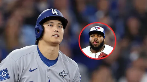 Shohei Ohtani y Vladimir Guerrero Jr.
