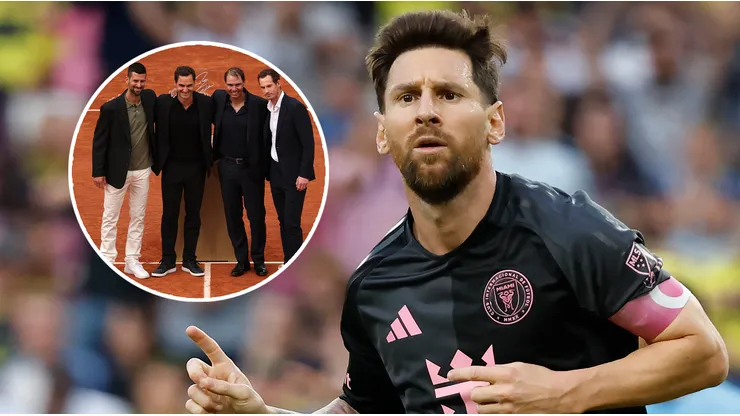 Lionel Messi eligió a los mejores tenistas de la historia