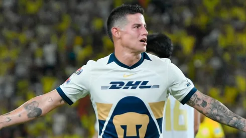 Pumas UNAM se ilusiona con James Rodríguez.