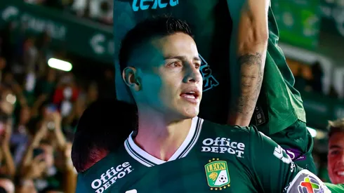 James Rodríguez volvería a jugar en Europa tras dejar a León.