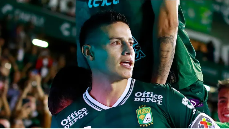 James Rodríguez volvería a jugar en Europa tras dejar a León.