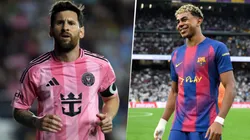 Lamine Yamal vs. Lionel Messi: salarios 2025.