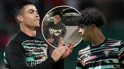 Cristiano Ronaldo le obsequió un coche a su hijo