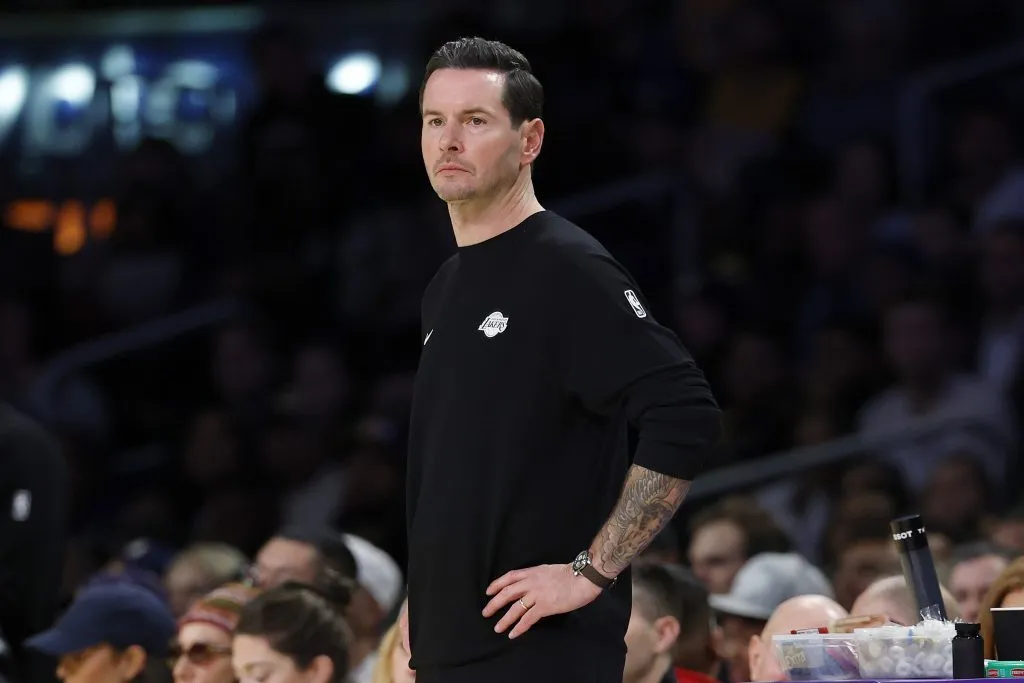 JJ Redick, entrenador de Los Angeles Lakers (GETTY IMAGES)