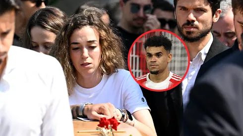 Luis Díaz no pudo asistir al funeral de Diogo Jota.