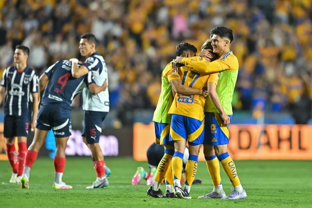 Tigres se quedaría con el segundo Clásico Regio del año, según la IA [foto: Getty]