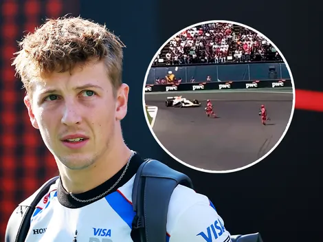 La decisión de la FIA con Liam Lawson por casi atropellar a los comisarios
