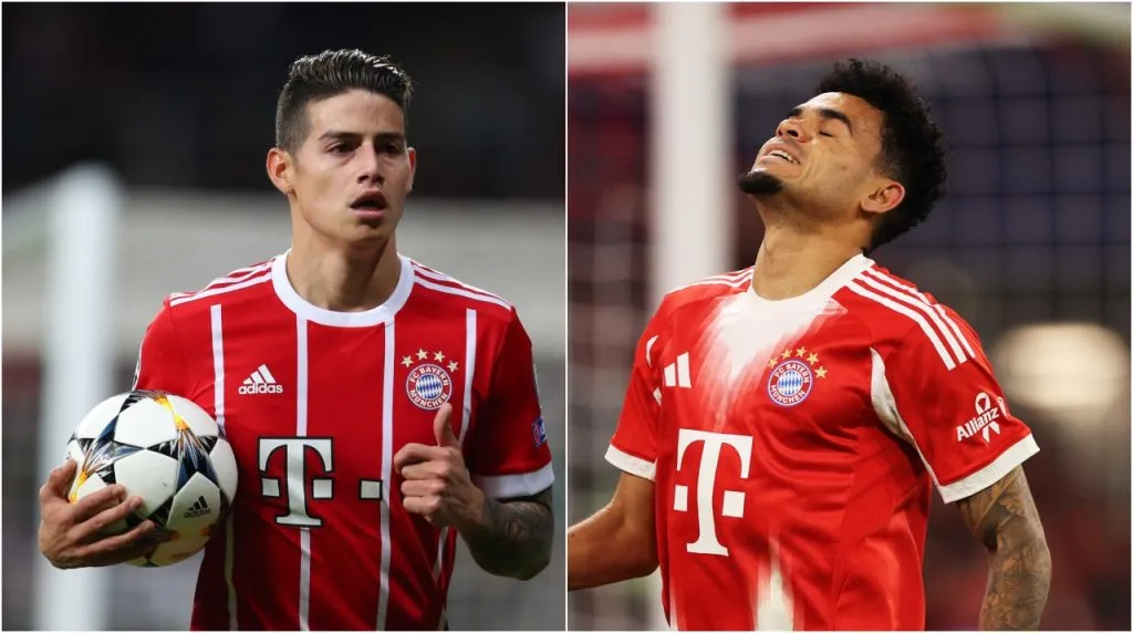 Jame Rodríguez habló de una regla que le pusieron a Luis Díaz en Bayern. (Foto: Getty Images)