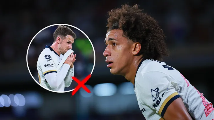 Carrasquilla hace olvidar a Ramsey en Pumas UNAM.